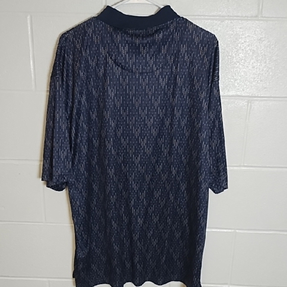 Ping Men's Navy & Tan Patterned Polo Shirt - Picture 8 of 9